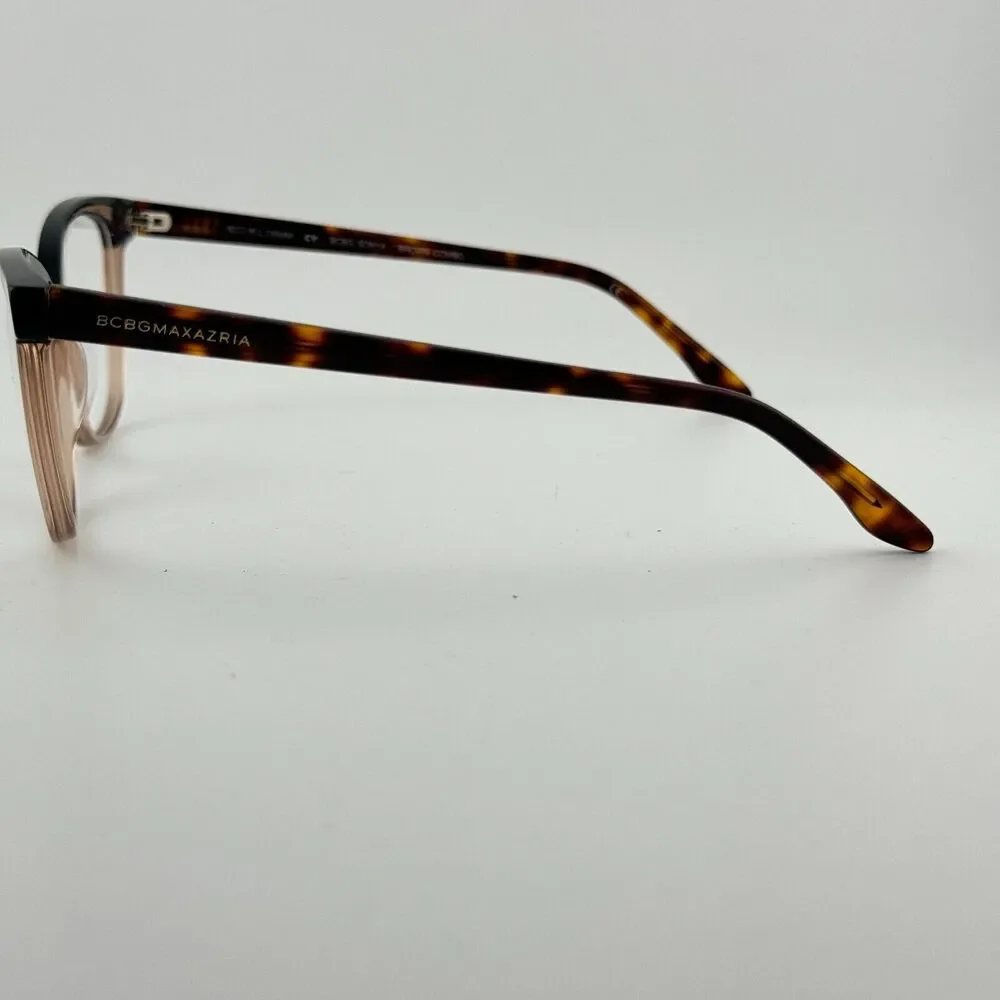 BCBGMAXAZRIA SONYA‎ Brown Combo Eyeglasses Frame 52-16-135mm H13379